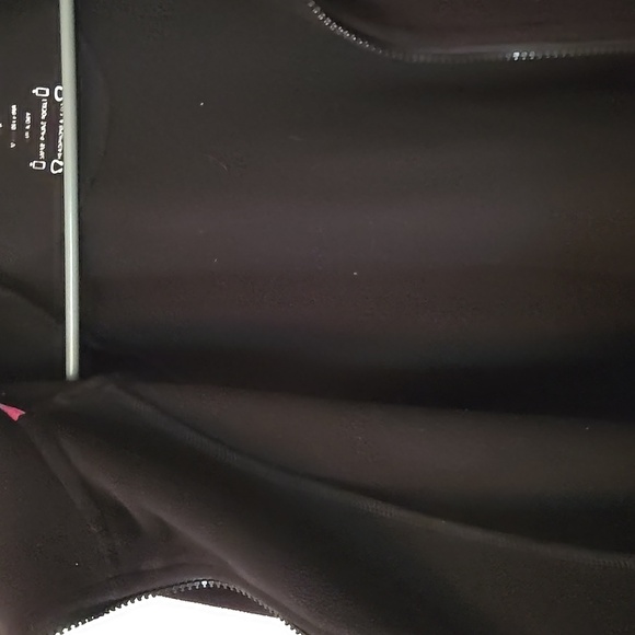 Calvin Klein Black Fleece Jacket Size Large - Picture 6 of 8